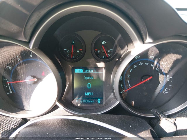 45732129 :رقم المزاد ، 1G1PC5SBXE7158872 vin ، 2014 Chevrolet Cruze 1lt Auto مزاد بيع