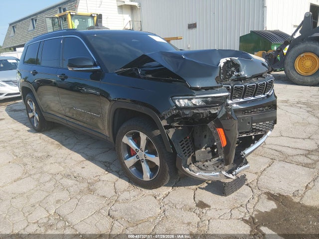 45732151 :رقم المزاد ، 1C4RJKBG6M8171028 vin ، 2021 Jeep Grand Cherokee L Limited 4x4 مزاد بيع