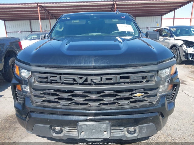 Продаж на аукціоні авто 2024 Chevrolet Silverado 1500 2wd  Short Bed Custom, vin: 1GCPABEK4RZ264851, номер лоту: 45732177