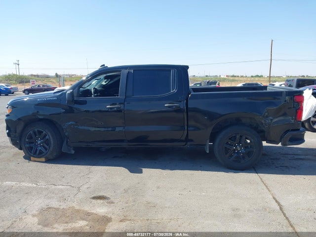 Продаж на аукціоні авто 2024 Chevrolet Silverado 1500 2wd  Short Bed Custom, vin: 1GCPABEK4RZ264851, номер лоту: 45732177