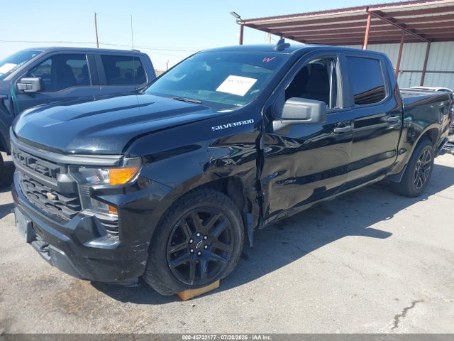 Продаж на аукціоні авто 2024 Chevrolet Silverado 1500 2wd  Short Bed Custom, vin: 1GCPABEK4RZ264851, номер лоту: 45732177