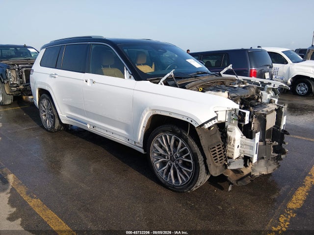 Продаж на аукціоні авто 2021 Jeep Grand Cherokee L Summit Reserve 4x4, vin: 1C4RJKEG0M8121737, номер лоту: 45732206