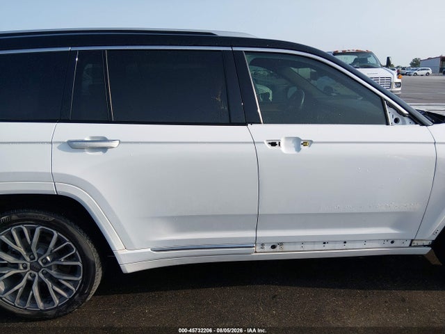 Продажа на аукционе авто 2021 Jeep Grand Cherokee L Summit Reserve 4x4, vin: 1C4RJKEG0M8121737, номер лота: 45732206