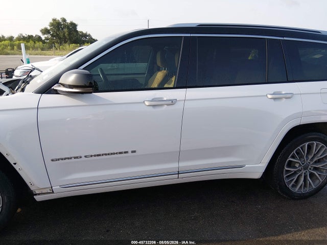 Продажа на аукционе авто 2021 Jeep Grand Cherokee L Summit Reserve 4x4, vin: 1C4RJKEG0M8121737, номер лота: 45732206
