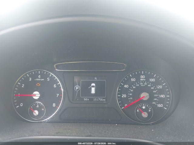 45732229 :رقم المزاد ، 5XYPGDA34HG286404 vin ، 2017 Kia Sorento 2.4l Lx مزاد بيع