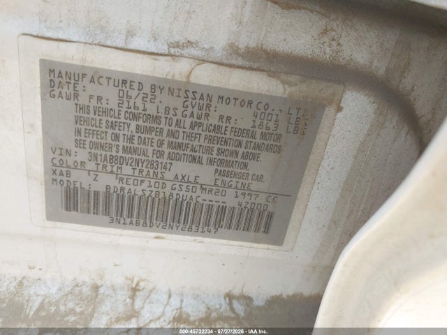 Nissan Sentra Sr Xtronic Cvt 2022 3N1AB8DV2NY283147 Image 9