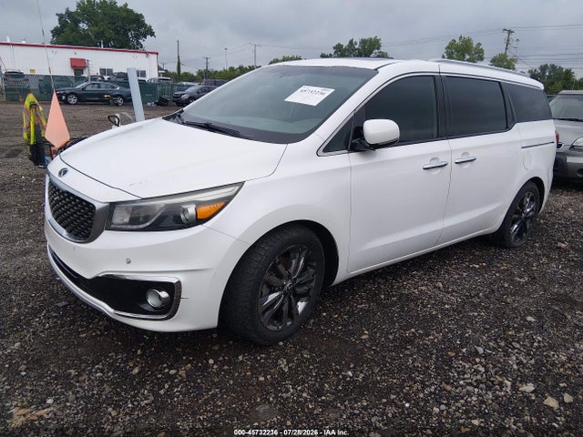 Продаж на аукціоні авто 2015 Kia Sedona Sx Luxury, vin: KNDME5C14F6028006, номер лоту: 45732236