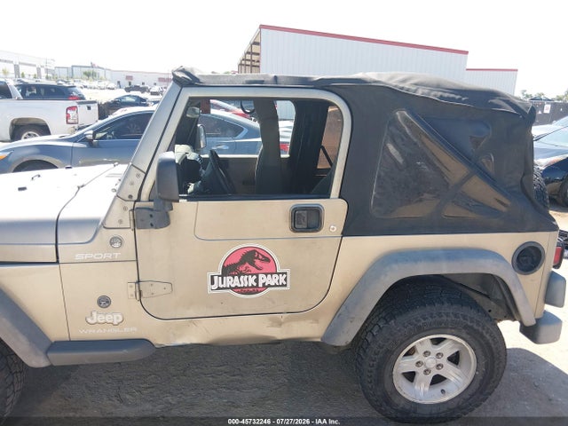 Продаж на аукціоні авто 2005 Jeep Wrangler Sport, vin: 1J4FA49S15P324005, номер лоту: 45732246