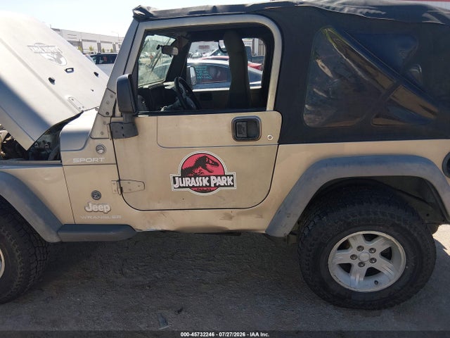 Продаж на аукціоні авто 2005 Jeep Wrangler Sport, vin: 1J4FA49S15P324005, номер лоту: 45732246