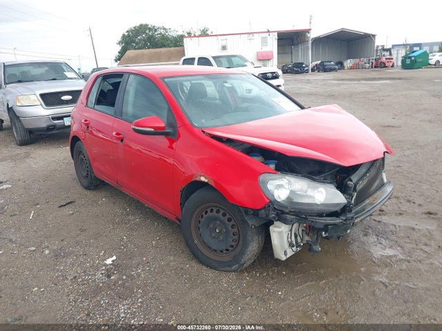 2012 Volkswagen Golf 2.5l 4-door მანქანა იყიდება აუქციონზე, vin: WVWDB7AJ3CW122655, აუქციონის ნომერი: 45732260