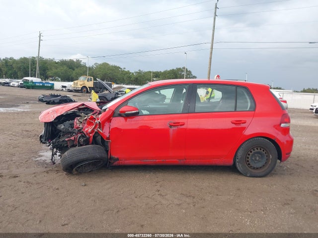 2012 Volkswagen Golf 2.5l 4-door მანქანა იყიდება აუქციონზე, vin: WVWDB7AJ3CW122655, აუქციონის ნომერი: 45732260