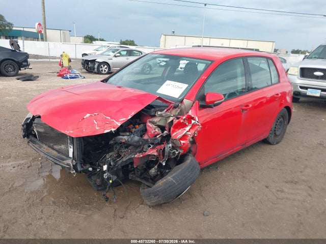 2012 Volkswagen Golf 2.5l 4-door მანქანა იყიდება აუქციონზე, vin: WVWDB7AJ3CW122655, აუქციონის ნომერი: 45732260