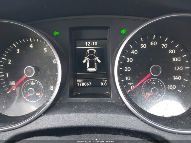 2012 Volkswagen Golf 2.5l 4-door მანქანა იყიდება აუქციონზე, vin: WVWDB7AJ3CW122655, აუქციონის ნომერი: 45732260