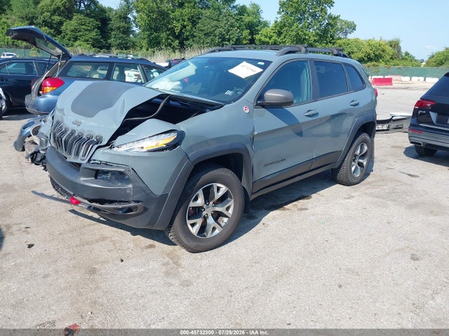 45732300 :رقم المزاد ، 1C4PJMBS9EW187292 vin ، 2014 Jeep Cherokee Trailhawk مزاد بيع