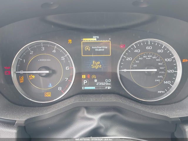 45732308 :رقم المزاد ، JF2GTHRC7PH226079 vin ، 2023 Subaru Crosstrek Sport مزاد بيع