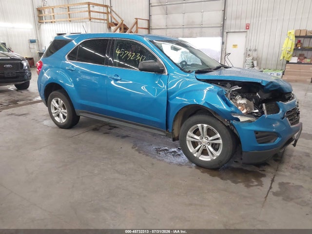 2017 Chevrolet Equinox Ls მანქანა იყიდება აუქციონზე, vin: 2GNALBEK8H1544416, აუქციონის ნომერი: 45732313