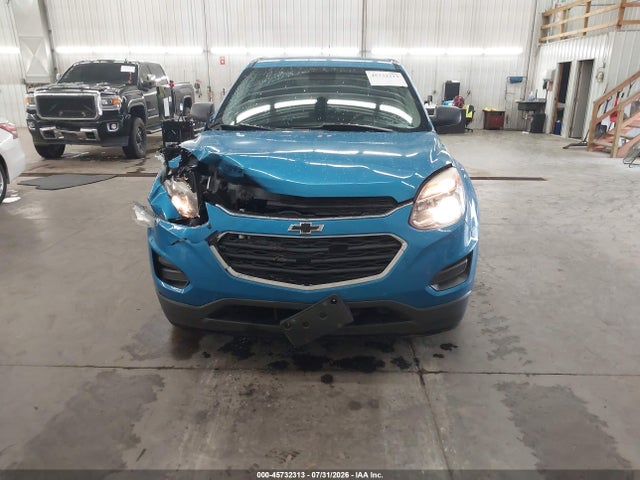 2017 Chevrolet Equinox Ls მანქანა იყიდება აუქციონზე, vin: 2GNALBEK8H1544416, აუქციონის ნომერი: 45732313