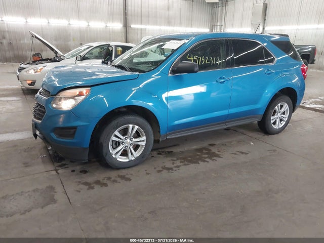 2017 Chevrolet Equinox Ls მანქანა იყიდება აუქციონზე, vin: 2GNALBEK8H1544416, აუქციონის ნომერი: 45732313