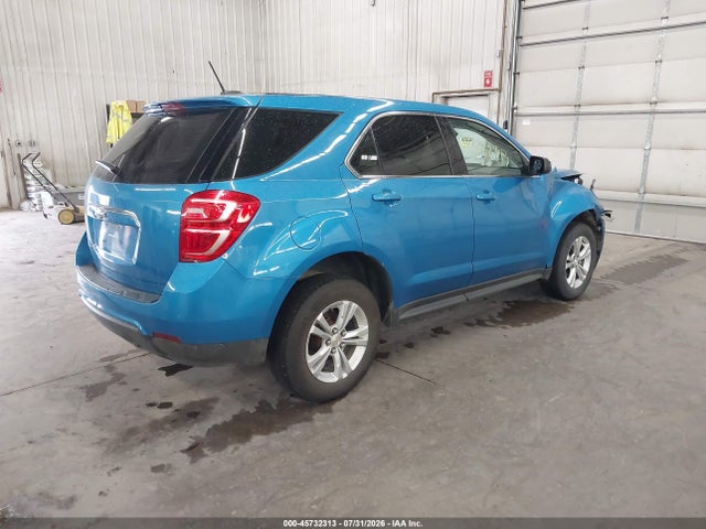 2017 Chevrolet Equinox Ls მანქანა იყიდება აუქციონზე, vin: 2GNALBEK8H1544416, აუქციონის ნომერი: 45732313