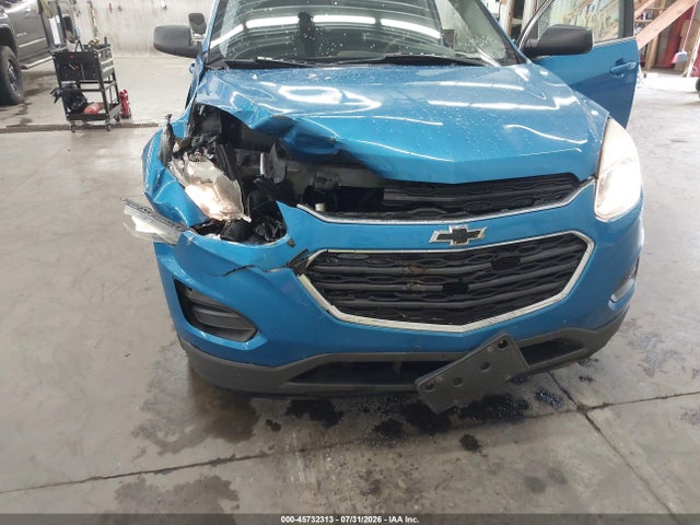 2017 Chevrolet Equinox Ls მანქანა იყიდება აუქციონზე, vin: 2GNALBEK8H1544416, აუქციონის ნომერი: 45732313