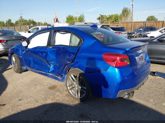 45732326 :رقم المزاد ، JF1VA1G62F9832355 vin ، 2015 Subaru Wrx Limited مزاد بيع
