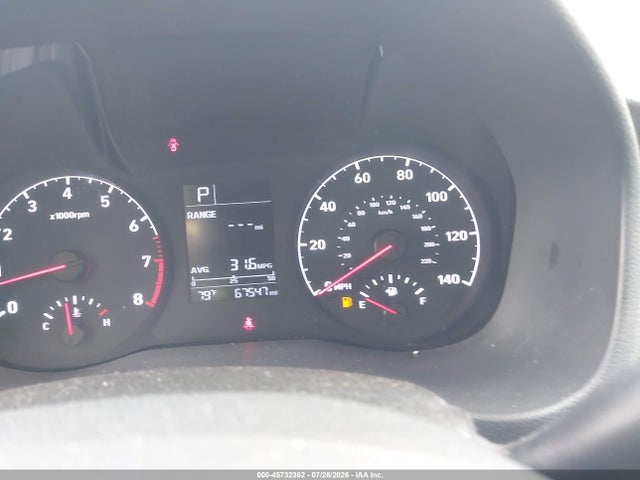 45732362 :رقم المزاد ، 3KPC24A67LE122853 vin ، 2020 Hyundai Accent Sel مزاد بيع