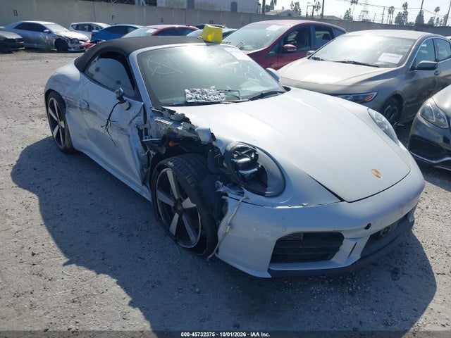 Продаж на аукціоні авто 2025 Porsche 911 Carrera Cabriolet/carrera T Cabriolet, vin: WP0CA2A91SS235467, номер лоту: 45732375