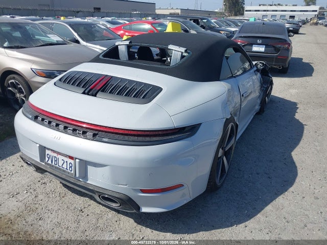 Продаж на аукціоні авто 2025 Porsche 911 Carrera Cabriolet/carrera T Cabriolet, vin: WP0CA2A91SS235467, номер лоту: 45732375