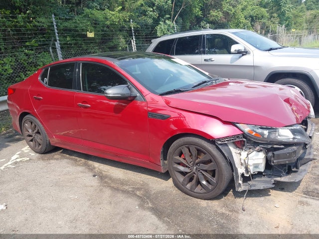 2015 Kia Optima Sx Turbo მანქანა იყიდება აუქციონზე, vin: 5XXGR4A6XFG485981, აუქციონის ნომერი: 45732406