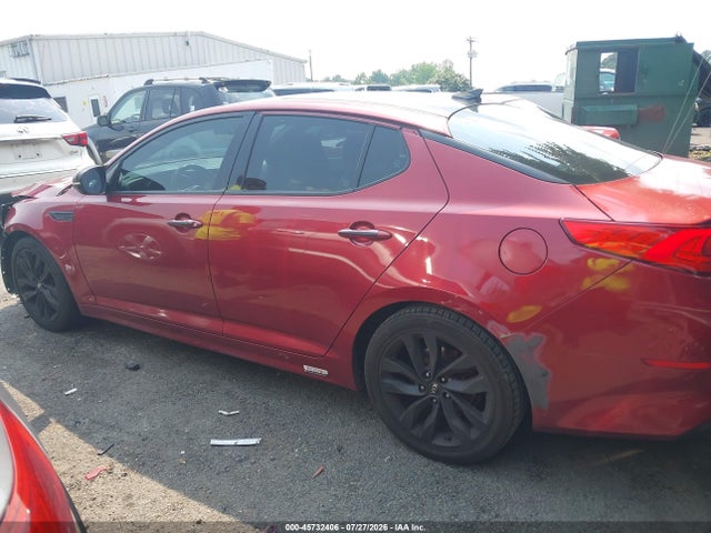 2015 Kia Optima Sx Turbo მანქანა იყიდება აუქციონზე, vin: 5XXGR4A6XFG485981, აუქციონის ნომერი: 45732406