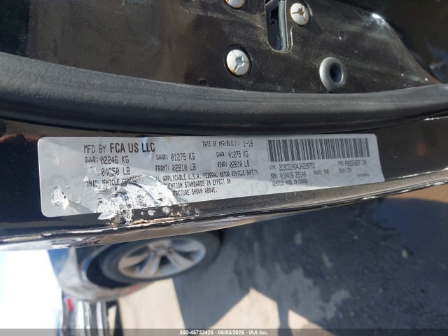 Aukcja sprzedaży 2018 Dodge Challenger Sxt, vin: 2C3CDZAG4JH229753, numer aukcji: 45732425