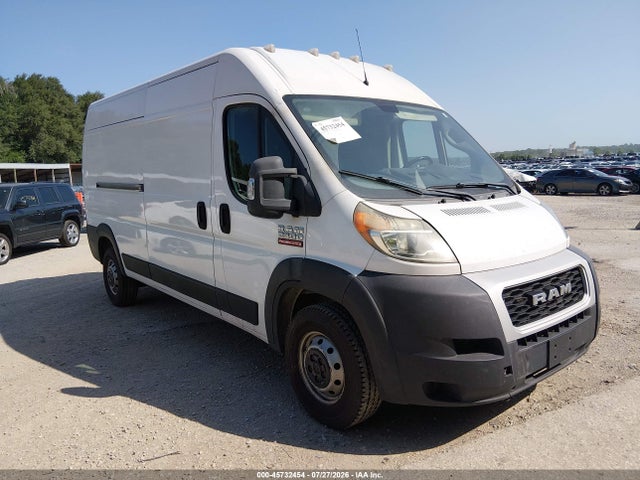 Продажа на аукционе авто 2019 Ram Promaster 2500 High Roof 159 Wb, vin: 3C6TRVDG7KE526909, номер лота: 45732454