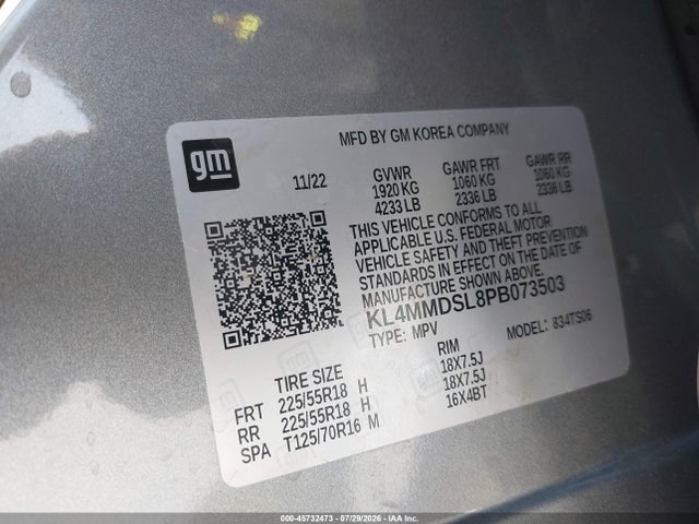 Buick Encore Gx Select Fwd 2023 KL4MMDSL8PB073503 Image 9