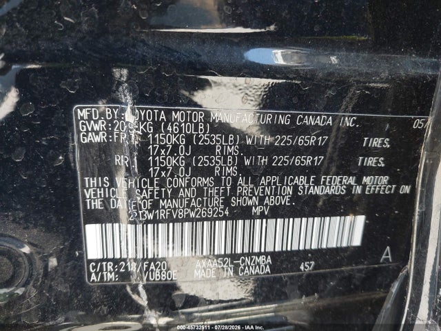 Toyota Rav4 Xle 2023 2T3W1RFV8PW269254 Image 9