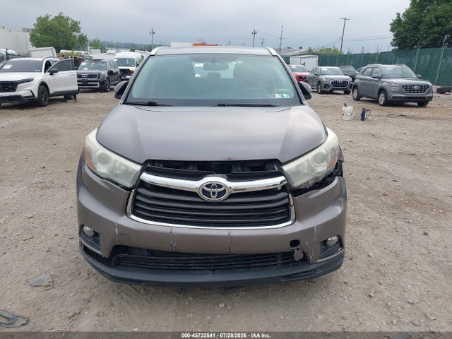5TDJKRFHXFS216427 Toyota Highlander Xle V6
