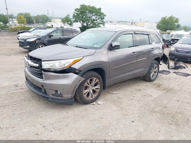 5TDJKRFHXFS216427 Toyota Highlander Xle V6