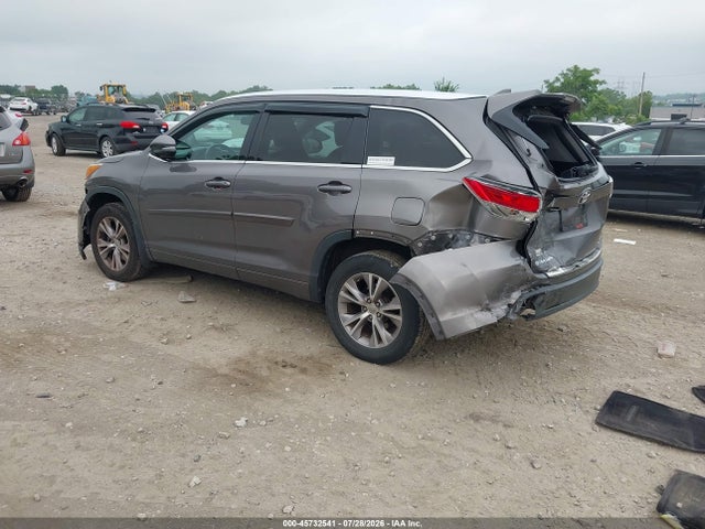 5TDJKRFHXFS216427 Toyota Highlander Xle V6