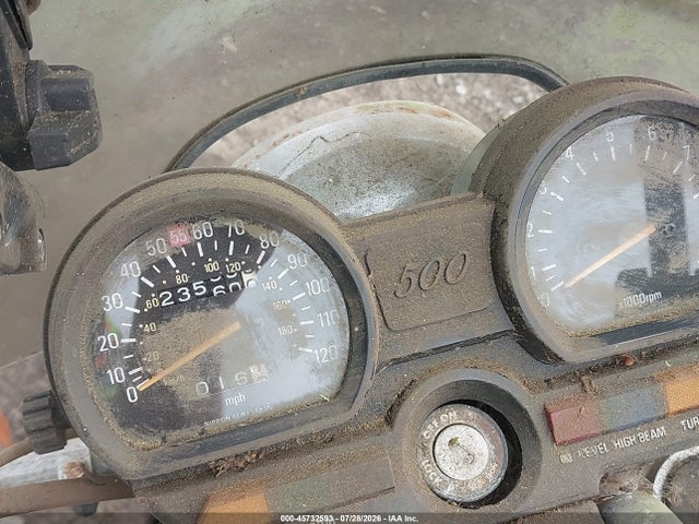 45732593 :رقم المزاد ، JYA22U004DA007801 vin ، 1983 Yamaha Xv500 مزاد بيع