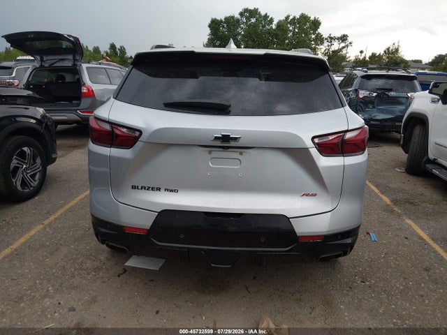 2021 Chevrolet Blazer Awd Rs მანქანა იყიდება აუქციონზე, vin: 3GNKBKRSXMS570855, აუქციონის ნომერი: 45732599