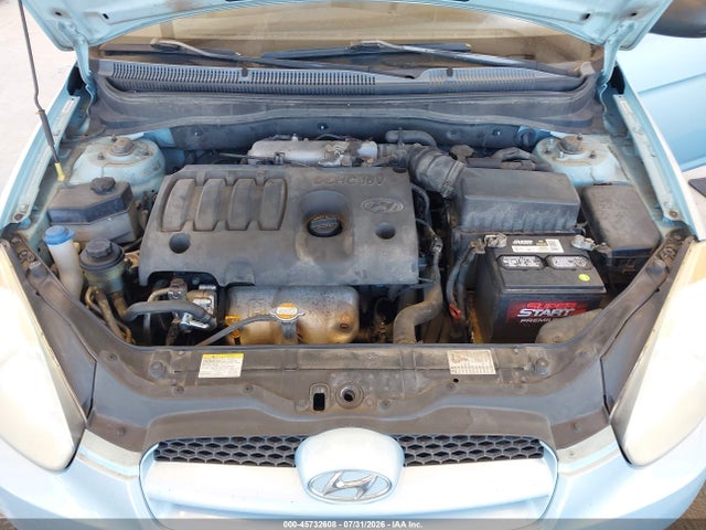 45732608 :رقم المزاد ، KMHCM36C69U117121 vin ، 2009 Hyundai Accent Gs مزاد بيع