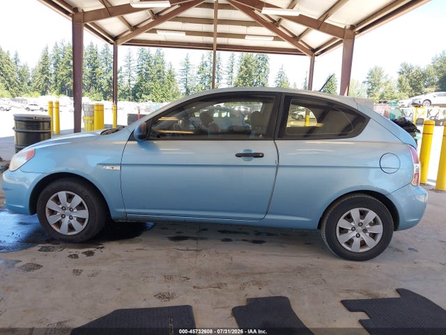 45732608 :رقم المزاد ، KMHCM36C69U117121 vin ، 2009 Hyundai Accent Gs مزاد بيع