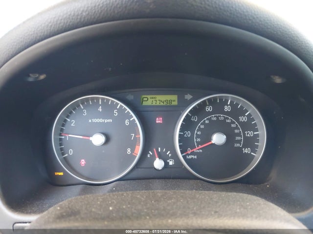 45732608 :رقم المزاد ، KMHCM36C69U117121 vin ، 2009 Hyundai Accent Gs مزاد بيع