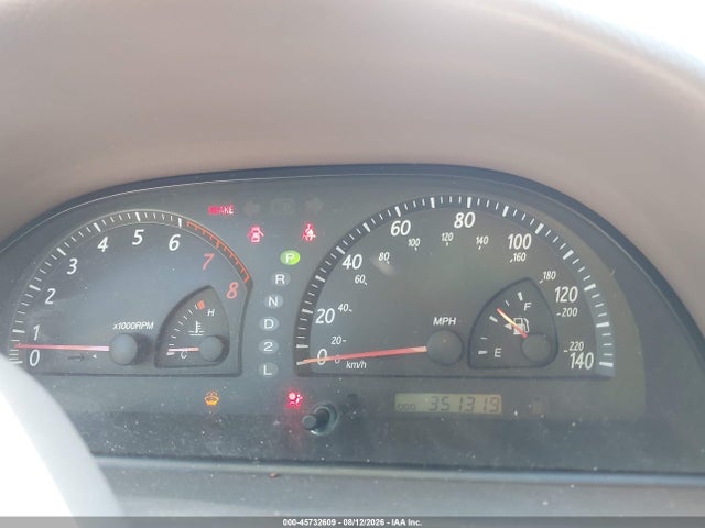 2002 Toyota Camry Le მანქანა იყიდება აუქციონზე, vin: JTDBE32K620040418, აუქციონის ნომერი: 45732609