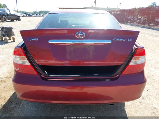 2002 Toyota Camry Le მანქანა იყიდება აუქციონზე, vin: JTDBE32K620040418, აუქციონის ნომერი: 45732609