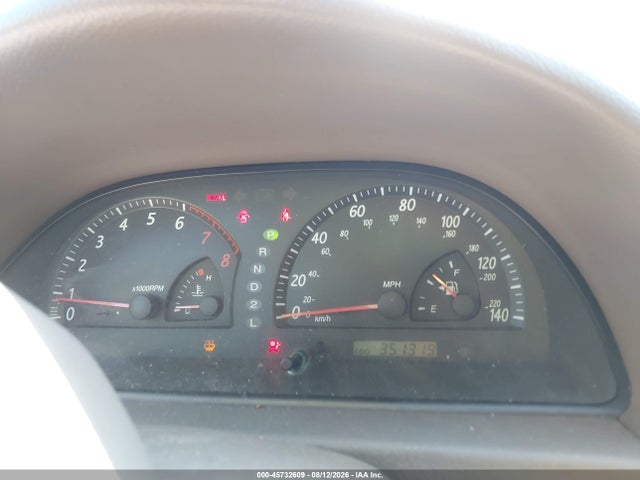 2002 Toyota Camry Le მანქანა იყიდება აუქციონზე, vin: JTDBE32K620040418, აუქციონის ნომერი: 45732609