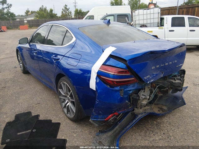 45732713 :رقم المزاد ، KMTG54TE1PU104418 vin ، 2023 Genesis G70 3.3t Awd مزاد بيع
