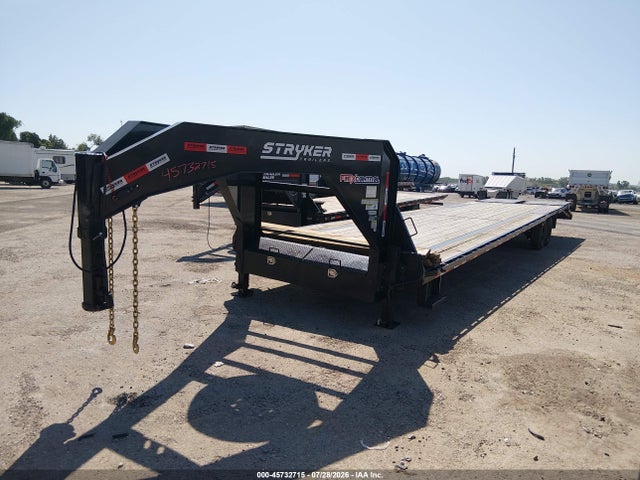 45732715 :رقم المزاد ، 3F7BGP406SA002470 vin ، 2025 Trailer Ascend Industries Gooseneck 40ft Flatbed Trailer مزاد بيع