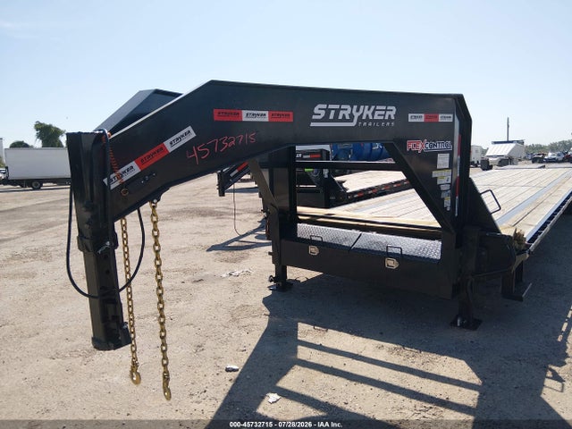 45732715 :رقم المزاد ، 3F7BGP406SA002470 vin ، 2025 Trailer Ascend Industries Gooseneck 40ft Flatbed Trailer مزاد بيع