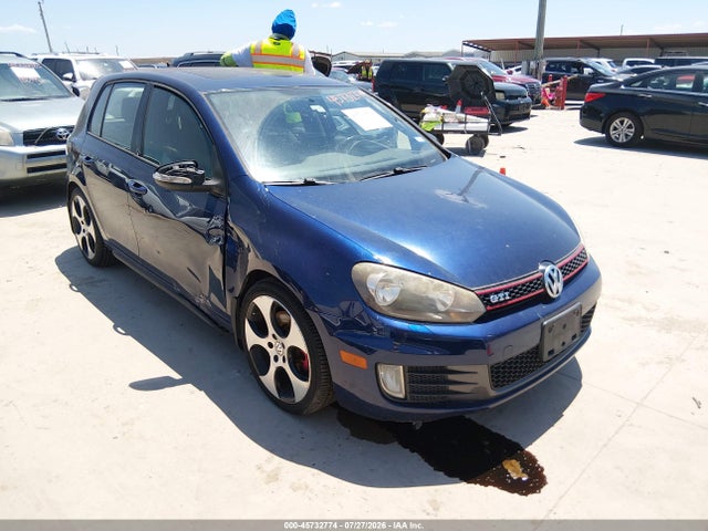 Продажа на аукционе авто 2012 Volkswagen Gti 4-door, vin: WVWHV7AJ7CW341661, номер лота: 45732774