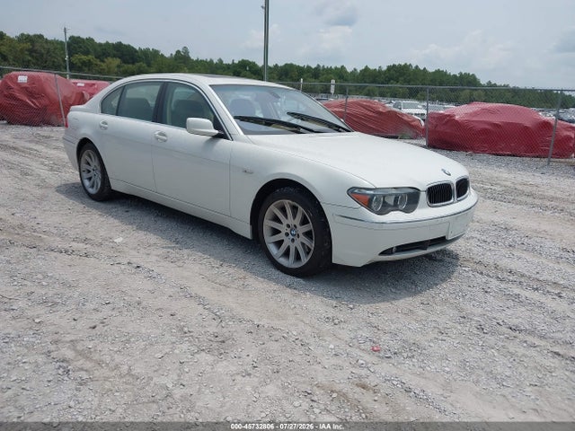 2005 Bmw 745li მანქანა იყიდება აუქციონზე, vin: WBAGN635X5DS58906, აუქციონის ნომერი: 45732806
